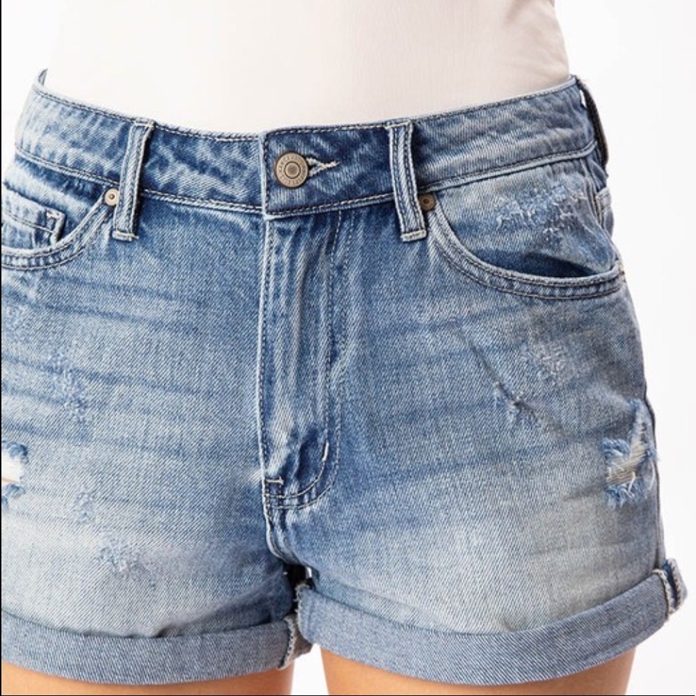 Kancan Double Fold Shorts - Picture 3 of 6